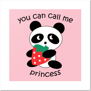 You Can Call Me Princess: Panda Posters and Art